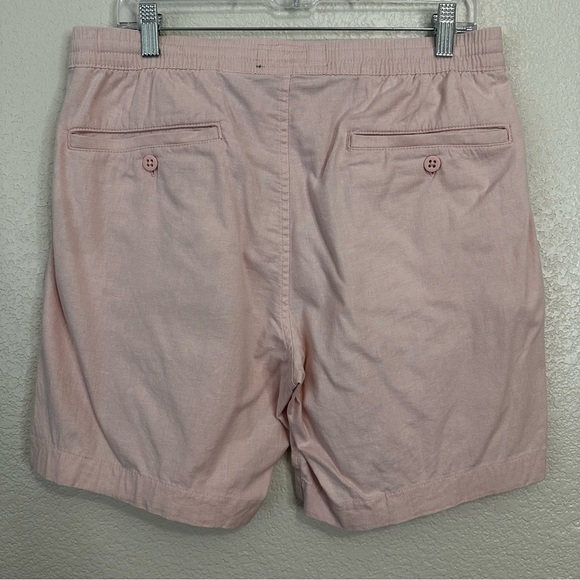 Abercrombie & Fitch Stretch Linen Cotton Blend Men’s Shorts, Sz Large - Picture 6 of 13
